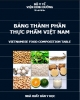 Ebook Bảng thành phần thực phẩm ở Việt Nam: Phần 1 - NXB Y học