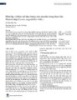 Phân lập và khảo sát hàm lượng aloe-emodin trong dược liệu Phan tả diệp (Cassia angustifolia Valh.)