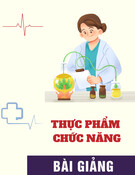Bài giảng Thực phẩm chức năng - TS. Ngô Duy Sạ