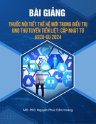 Bài giảng Thuốc nội tiết thế hệ mới trong điều trị ung thư tuyến tiền liệt: Cập nhật từ ASCO-GU 2024 - MD. PhD. Nguyễn Phúc Cẩm Hoàng