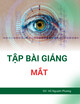 Tập bài giảng Mắt - GV. Hồ Nguyên Phương