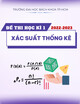 Đề thi cuối kỳ 1 môn Xác suất thống kê năm 2022-2023 có đáp án (Mã đề 2211) 