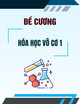Đề cương Hóa học vô cơ 1