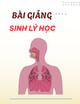 Bài giảng Sinh lý học