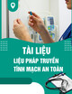 Tài liệu đào tạo luên tục Liệu pháp truyền tĩnh mạch an toàn